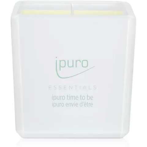 ipuro Essentials time to be Geurkaars, 125 g – afbeelding 1