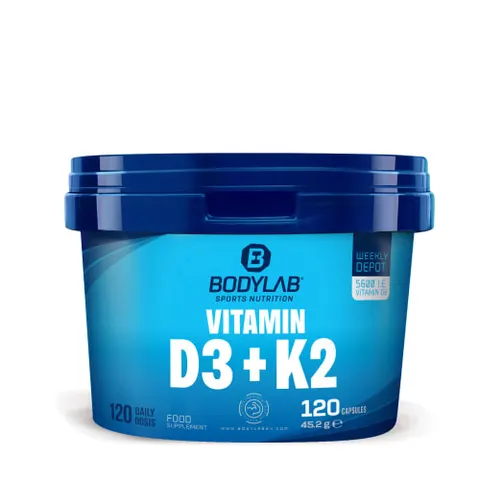 Vitamin D3 + K2 (120 Kapseln) – Bild 1