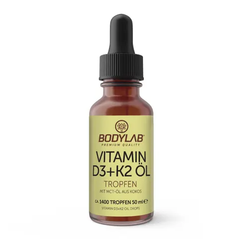 Vitamin D3 + K2 Öl Tropfen (50ml) – 834569 – Bild 1