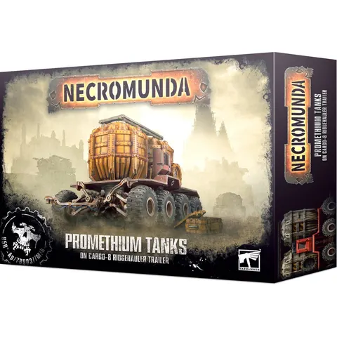 Necromunda Promethium Tanks on Cargo-8 Trailer – afbeelding 1