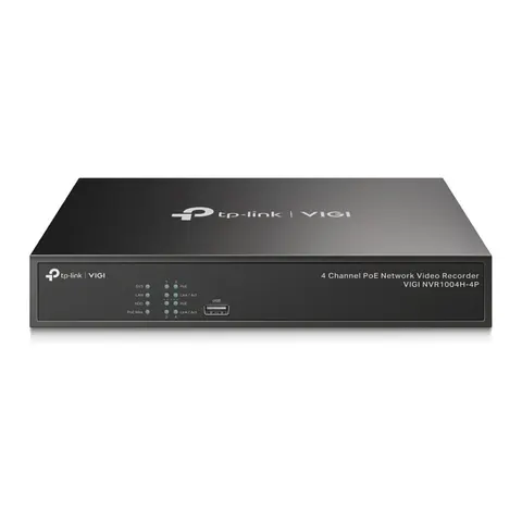 TP-Link VIGI NVR1004H-4P network video recorder – Bild 1