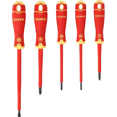 Bahco B220.015 5 delige schroevendraaier set – afbeelding 1