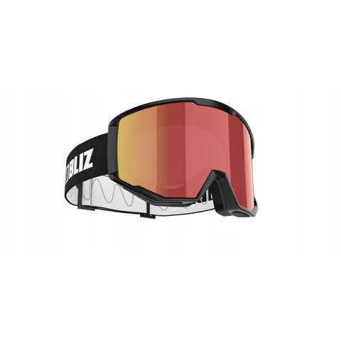 Bliz Spark Skibril Goud Brown With Red Multicoating/CAT3 – afbeelding 1