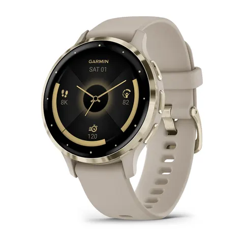 Smartwatch Venu 3S (Marrón Claro) – GARMIN – imagen 1