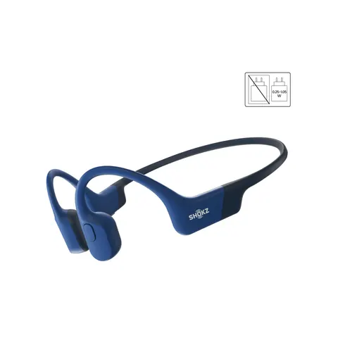 Cuffie Shokz OpenRun USB-C Blu Donna – immagine 1
