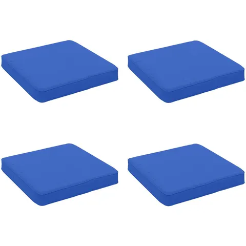 vidaXL Coussins de siège 4 pièces VUGHT 4 pc 100 % polyester – 431268 – image 1