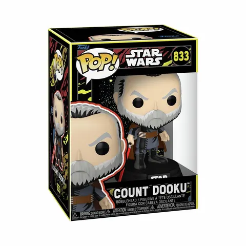 Funko Pop Star Wars: May the Fourth - Count Dooku (Retro) #833 – afbeelding 1