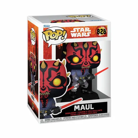 Funko POP Star Wars Maul Vinyl Figure 828 – image 1