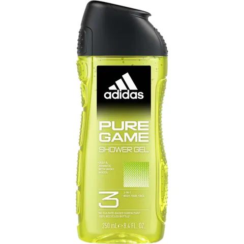 Adidas Shower Gel Pure Game 250 ml – afbeelding 1