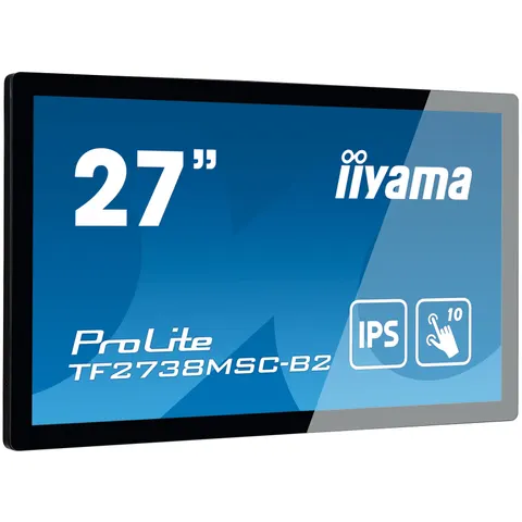 Monitor LED Touch ProLite IPS 27" TF2738MSC-B2 Full HD (Negro) - IIYAMA – imagen 1