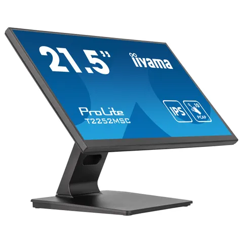 Monitor LCD Touch ProLite IPS 21.5" T2252MSC-B2 Full HD (Negro) - IIYAMA – imagen 1