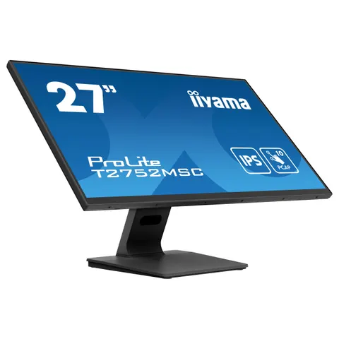 Monitor LED Touch ProLite IPS 27" T2752MSC-B1 Full HD (Negro) - IIYAMA – imagen 1