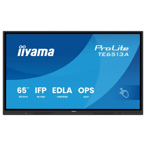 iiyama TE6513A-B3AG Signage Display Interactive flat panel 163.8 cm (6 – image 1