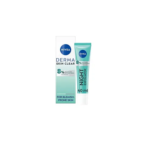NIVEA Derma Skin Clear Night Exfoliator 40 ml – zdjęcie 1