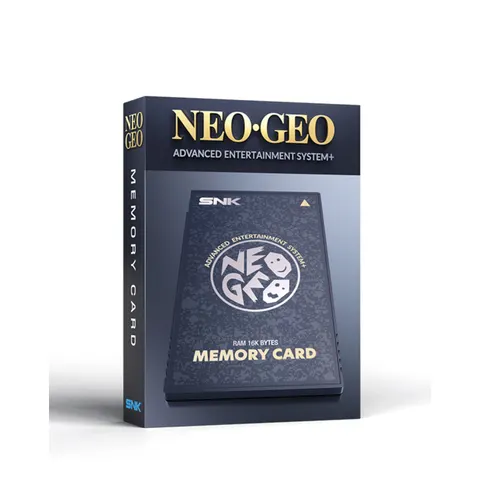 NEOGEO AES+ Memory Card – Black – image 1