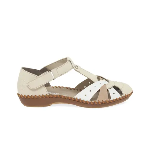 Rieker Opened Handsewn Shoe – BLUE SIZE 3 1/2 – image 1