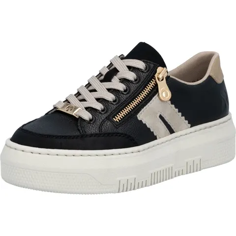 Rieker Zip Chunky Trainer – BLACK SIZE 6 1/2 – image 1