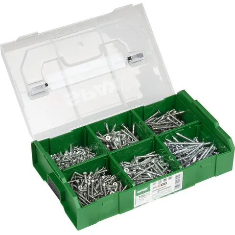 Spax T-STAR plus assortimentskoffer 703-delig TX – afbeelding 1