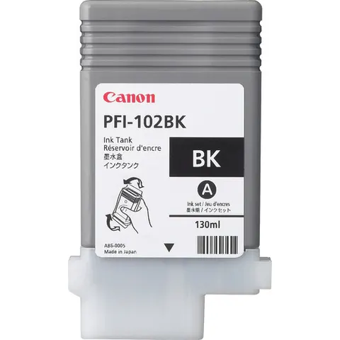 Patrone Canon PFI-102BK black – Bild 1