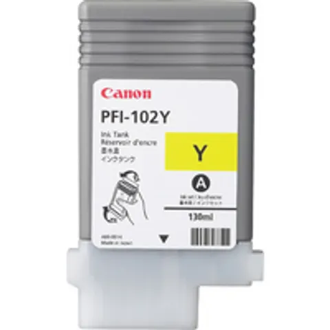 Canon PFI-102Y - Gelb - Druckerpatrone – Bild 1