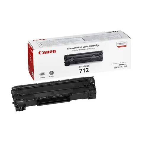 Canon 712 - Schwarz - Toner – Bild 1