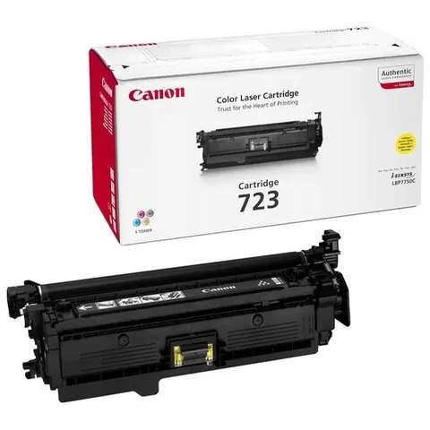 723Y toner amarillo (Canon 2641B002) – imagen 1