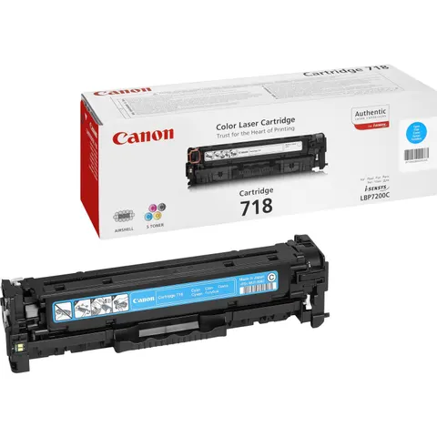 Canon 718 C - Cyan - Toner – Bild 1