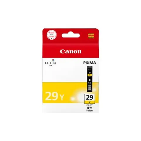 Canon PGI-29Y gelb – Schwarz – Bild 1