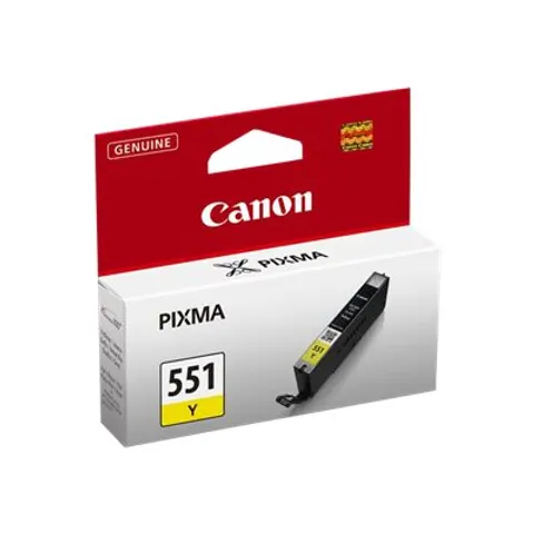 Cartouche d'encre CANON CLI-551Y (Jaune) #DEFAULT – image 1