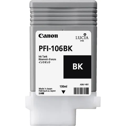 Patrone Canon PFI-106BK black – Bild 1