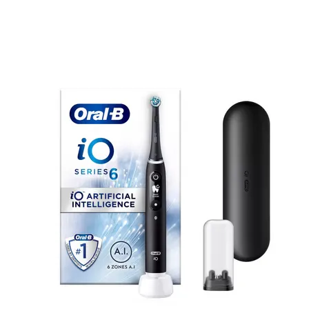 Oral-B iO6 Black Electric Toothbrush – image 1