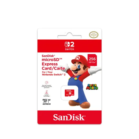 SanDisk Micro SD EXP - Nintendo Switch 2 Geheugenkaart – afbeelding 1