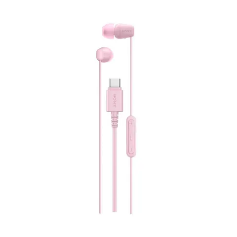 Słuchawki Sony headset IER-EX15C, pink – zdjęcie 1