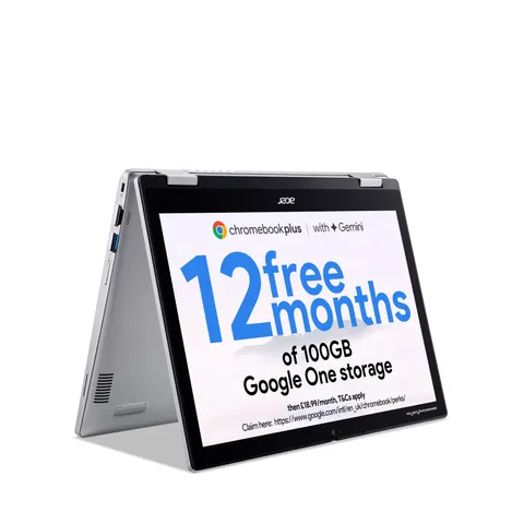 Acer Spin 312 2 in 1 Chromebook – Silver – image 1