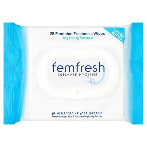 Femfresh 25 Wipes – image 1