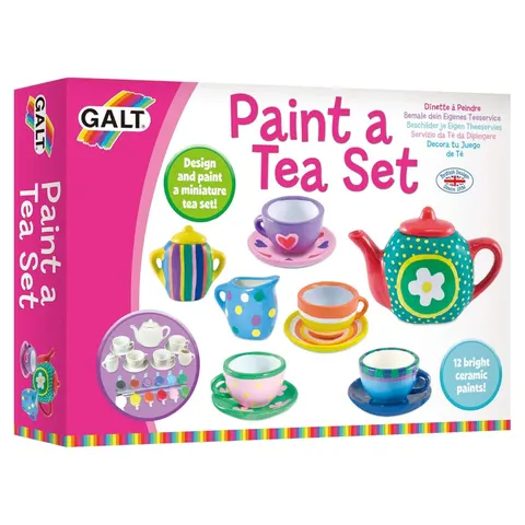 Galt Paint A Tea Set Craft Kit – image 1