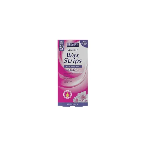 Beauty Formulas Vitamine E Wasstrips 40 stuks – afbeelding 1