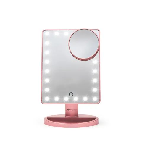 Rio Rose Gold 24 LED Makeup Mirror – image 1