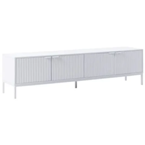 ADELAIDE - TV-meubel - Wit - MDF – afbeelding 1