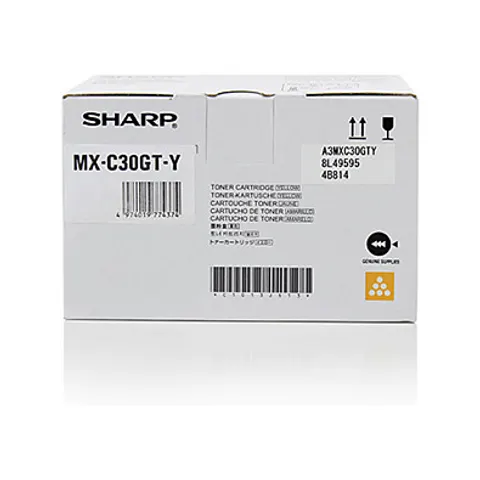 Toner Sharp MXC30GTY Yellow – afbeelding 1