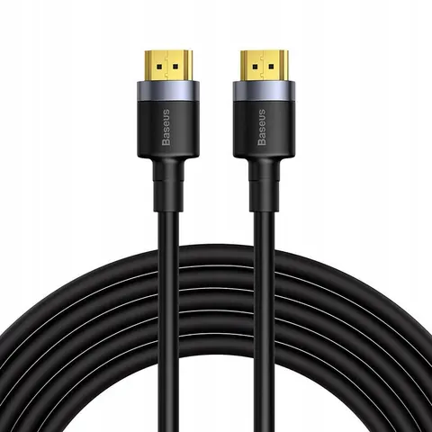Kabel Hdmi Baseus Cafule 4K 5m czarny – zdjęcie 1