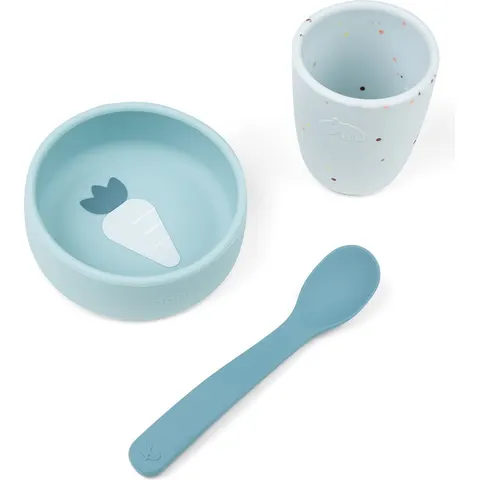 Done By Deer Eerste Eetset Blue – afbeelding 1