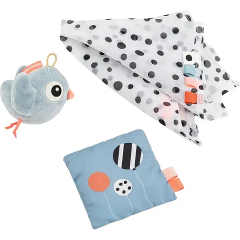 Done By Deer Tiny Sensory Speelset | Birdee Blue – afbeelding 1