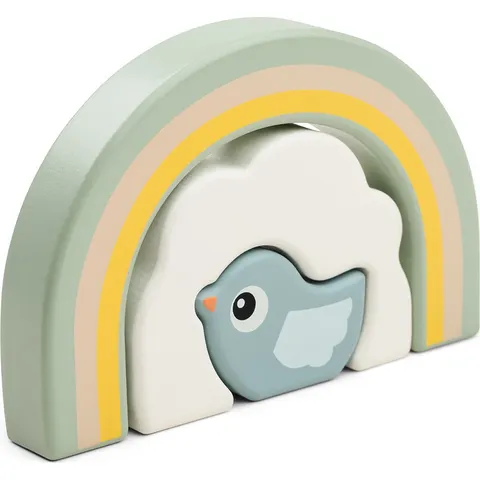 Done By Deer Stacking Tunnel Birdee Colour Mix – afbeelding 1