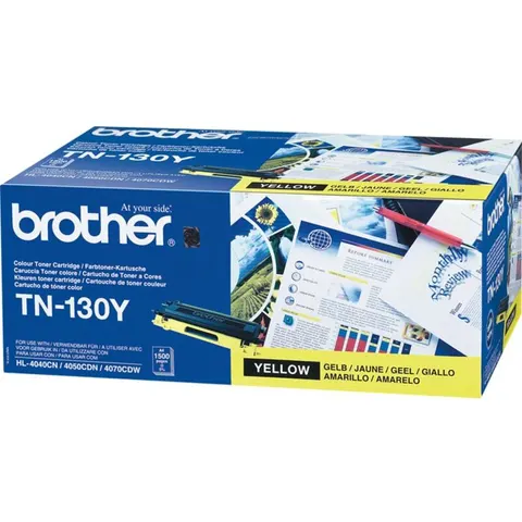 Brother TN130Y toner amarillo – imagen 1