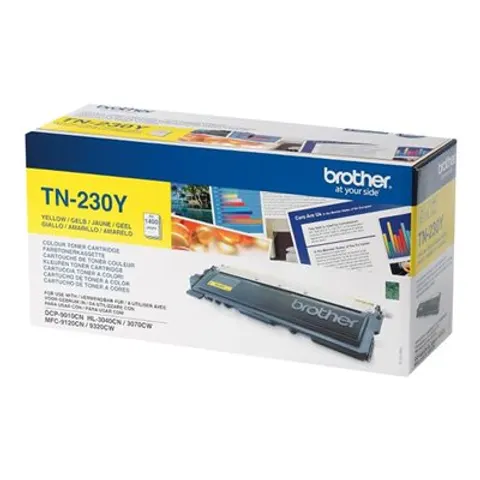 Brother TN230Y toner amarillo – imagen 1
