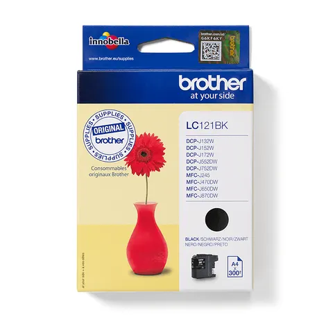 Brother LC-121BK - Schwarz - Druckerpatrone – Bild 1