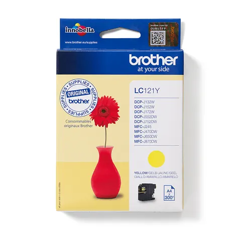 Brother LC-121Y - Gelb - Druckerpatrone – Bild 1