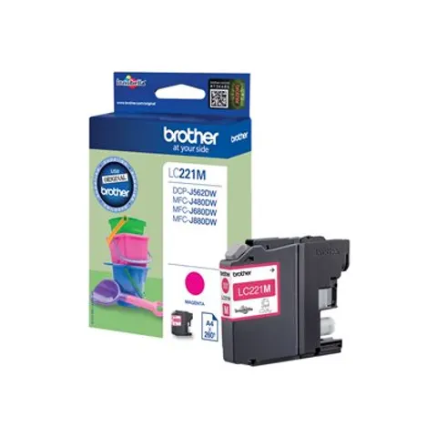 Brother LC-221M - Magenta - Druckerpatrone – Bild 1