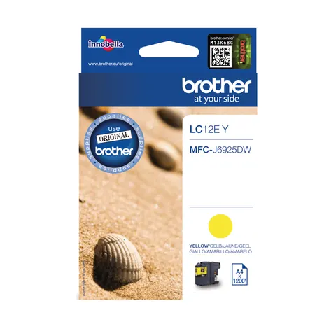 Brother LC-12EY - Gelb - Druckerpatrone – Bild 1